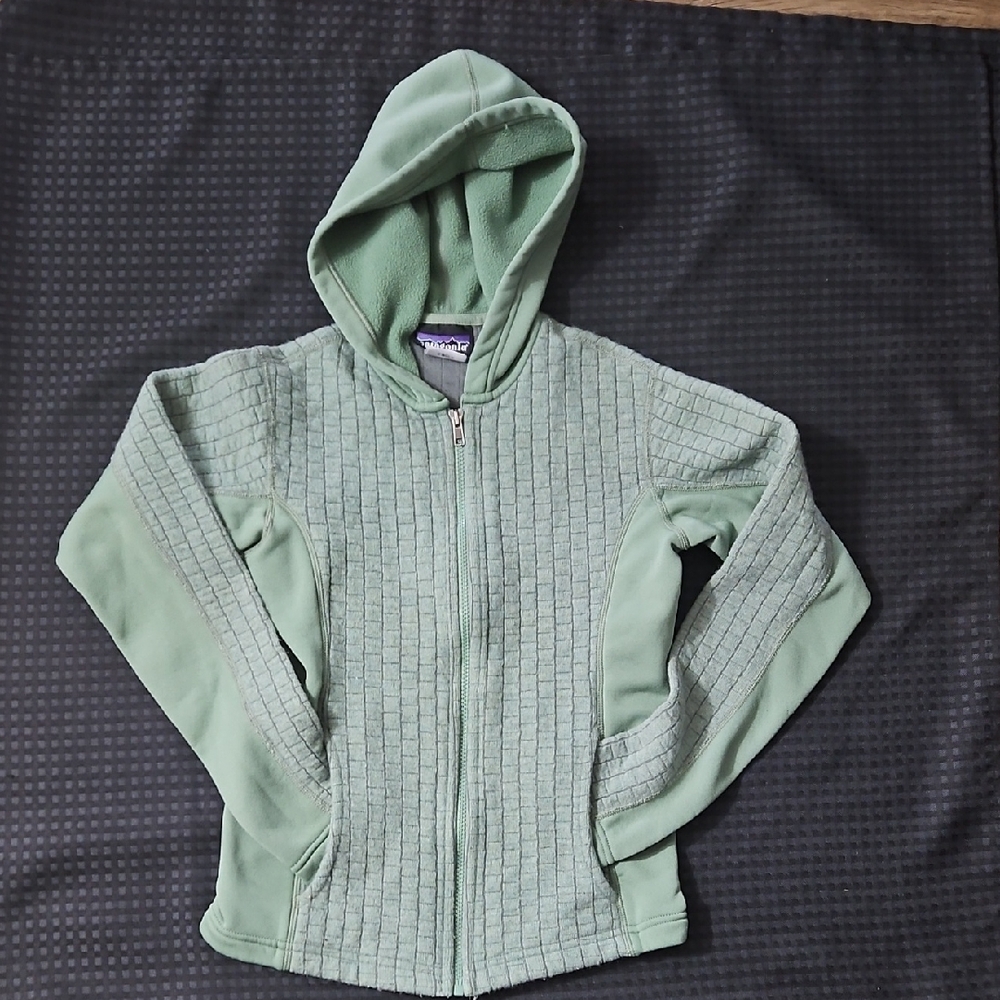 Patagonia , Green Hooded Jacket , Size XS
